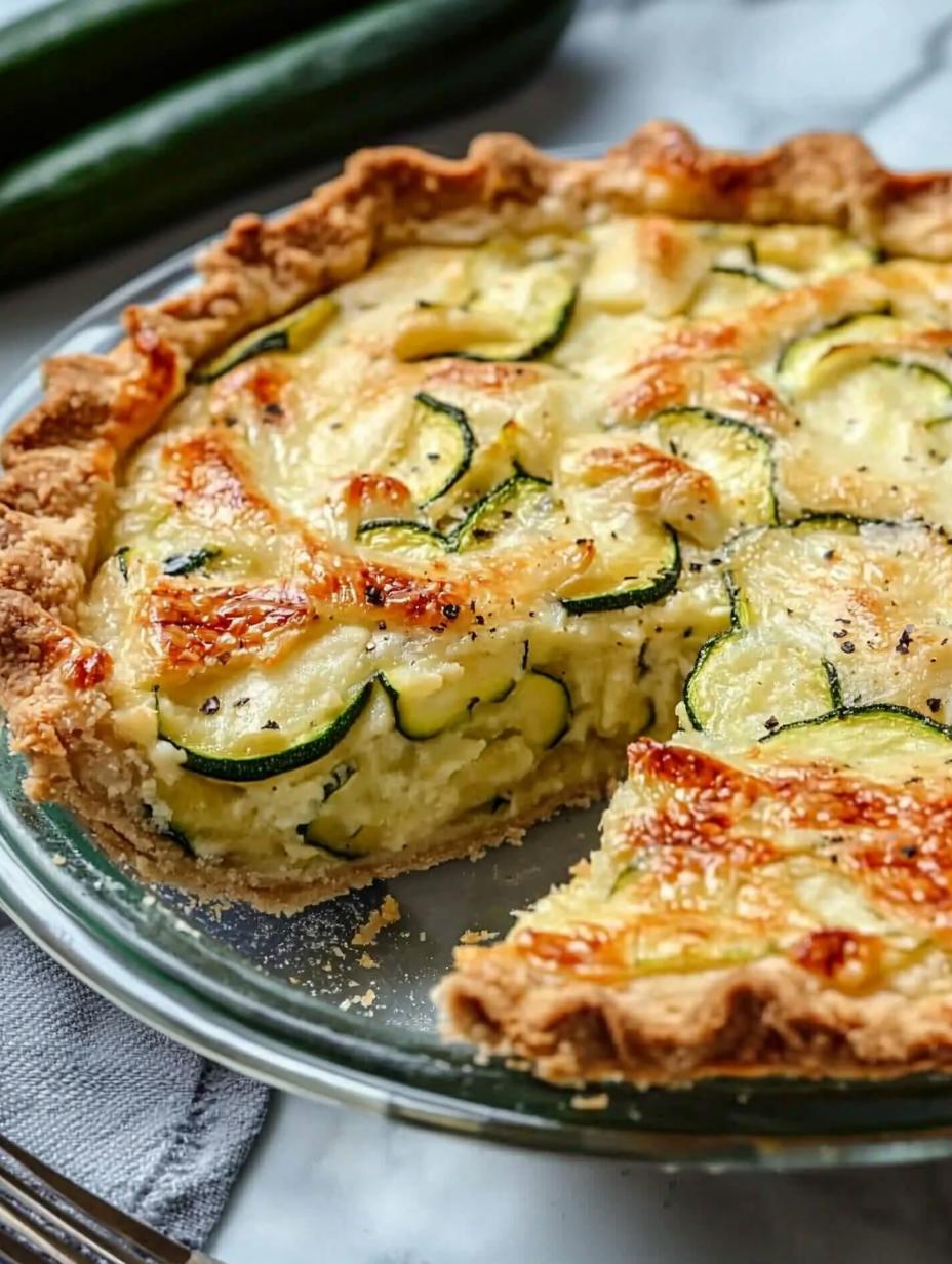 Zucchini Onion Pie