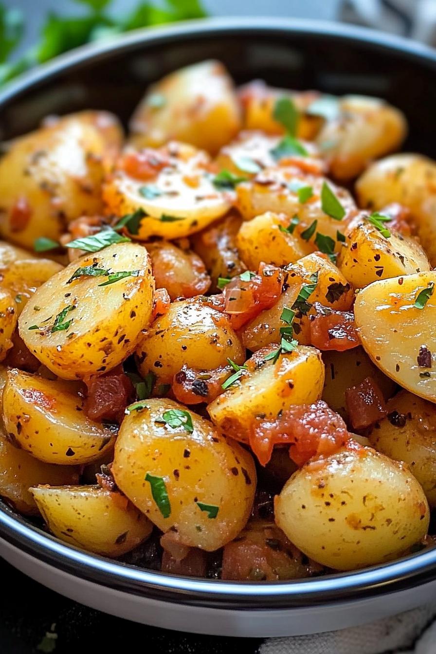 Slow Cooker Italian Potatoes