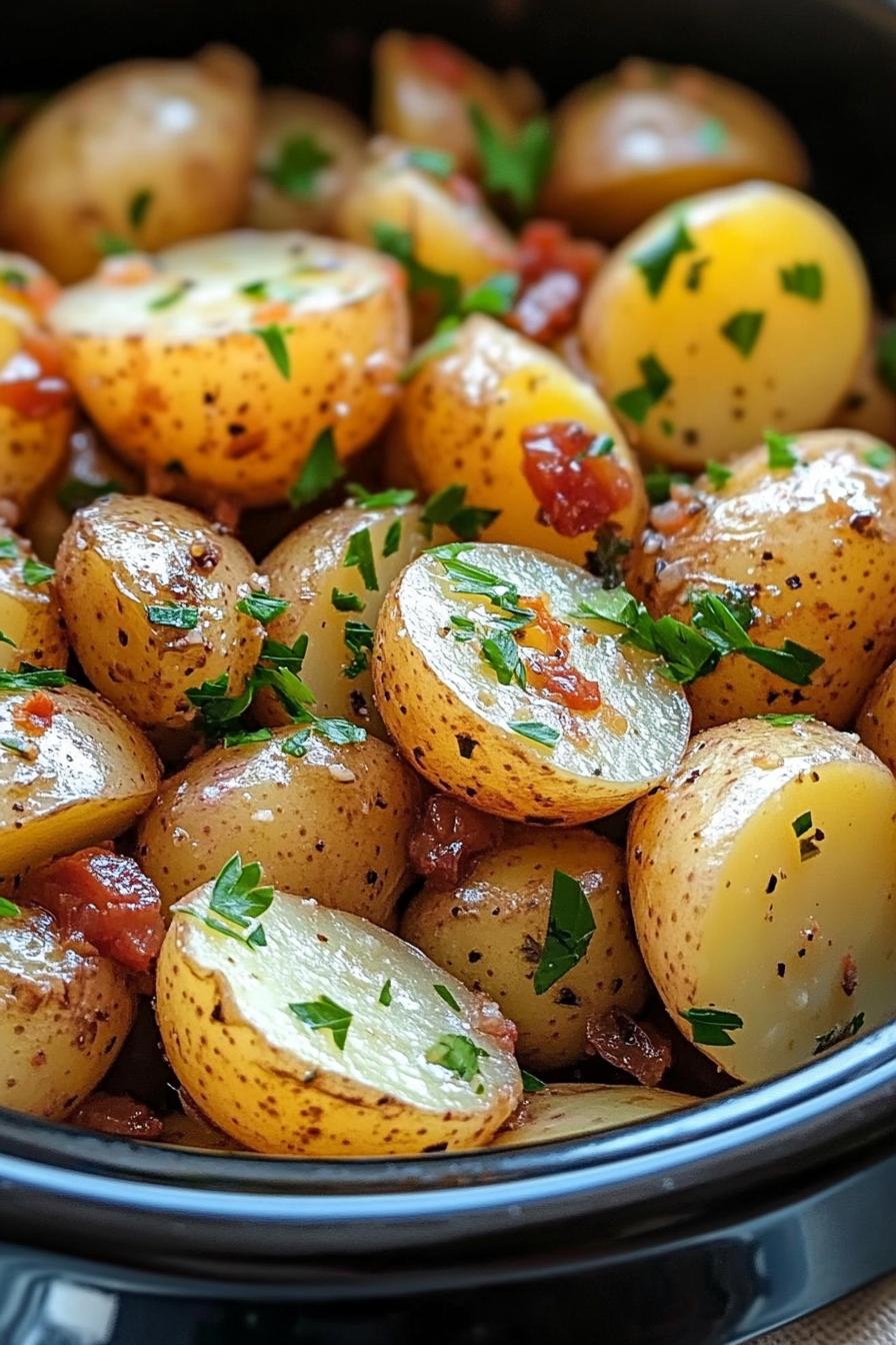 Slow Cooker Italian Potatoes