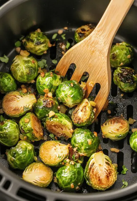 Air Fryer Brussels Sprouts