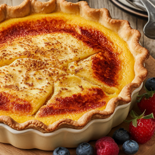Amish Baked Custard