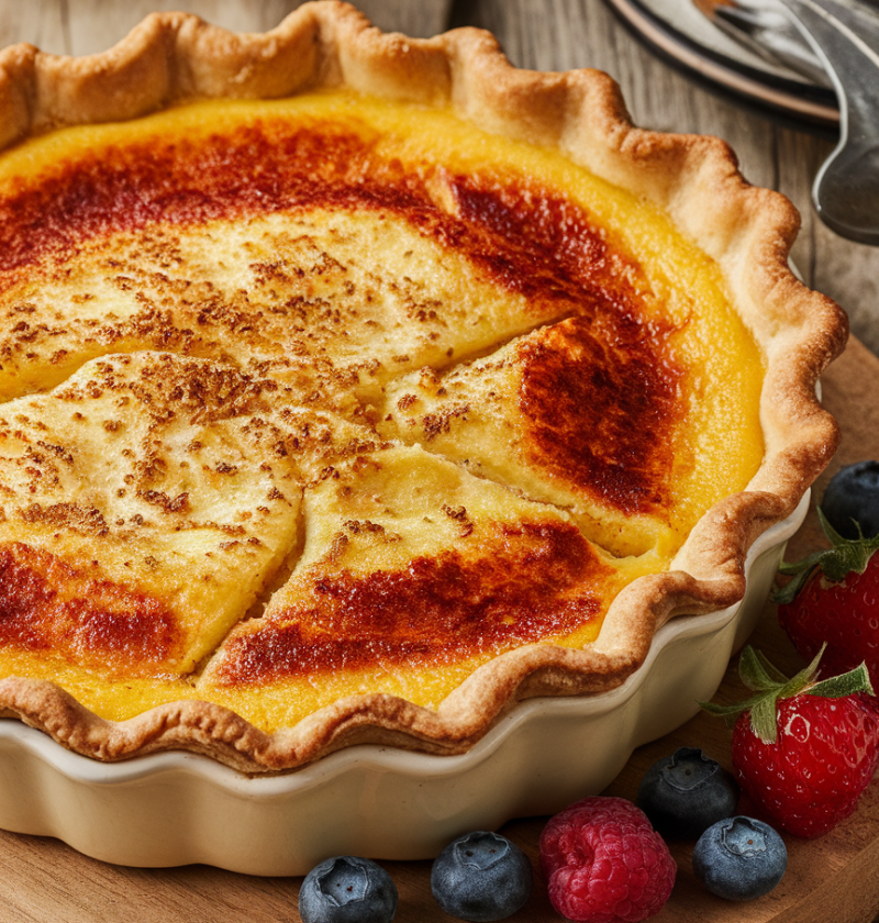 Amish Baked Custard