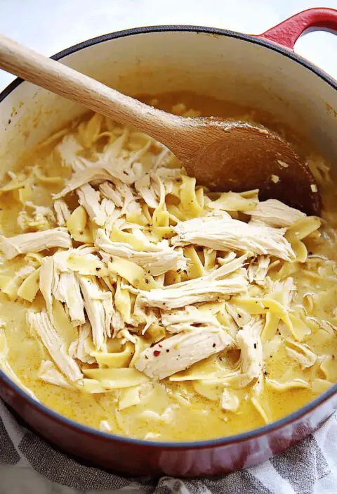 Amish Chicken Noodles