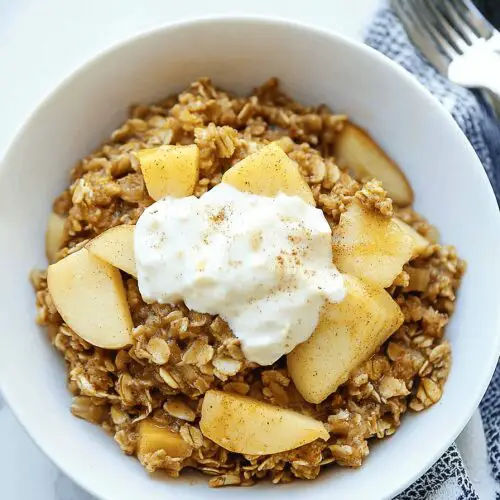 Baked Apple Oatmeal