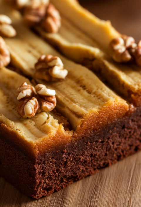 Banana Bread Brownies Recipe