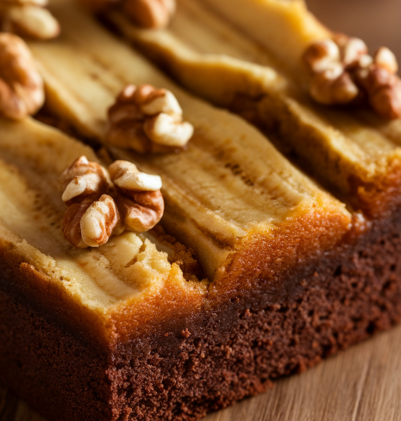 Banana Bread Brownies Recipe