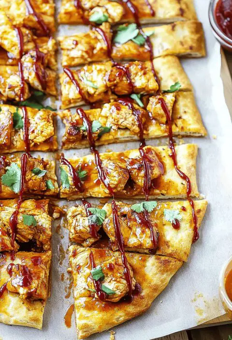 Bbq Chicken Flatbread