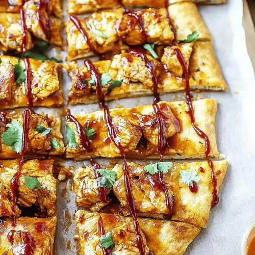 Bbq Chicken Flatbread