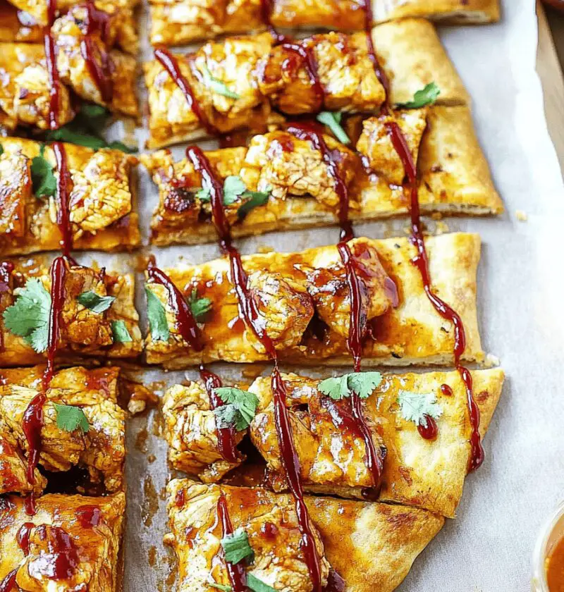 Bbq Chicken Flatbread