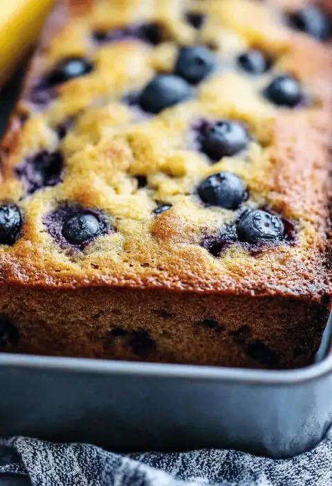 Blueberry Banana Bread