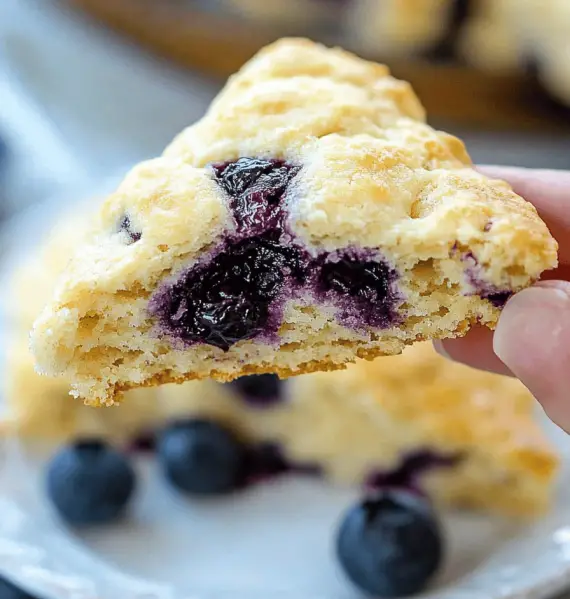 Blueberry Scones – Then and Now Recipes
