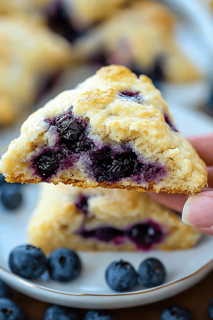 Blueberry Scones – Then and Now Recipes