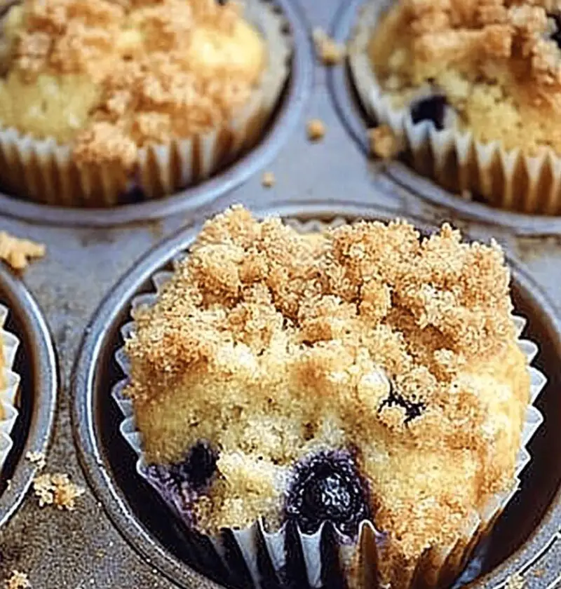 Blueberry Streusel Muffins
