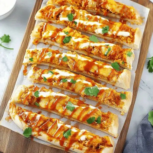 Buffalo Chicken Flatbread