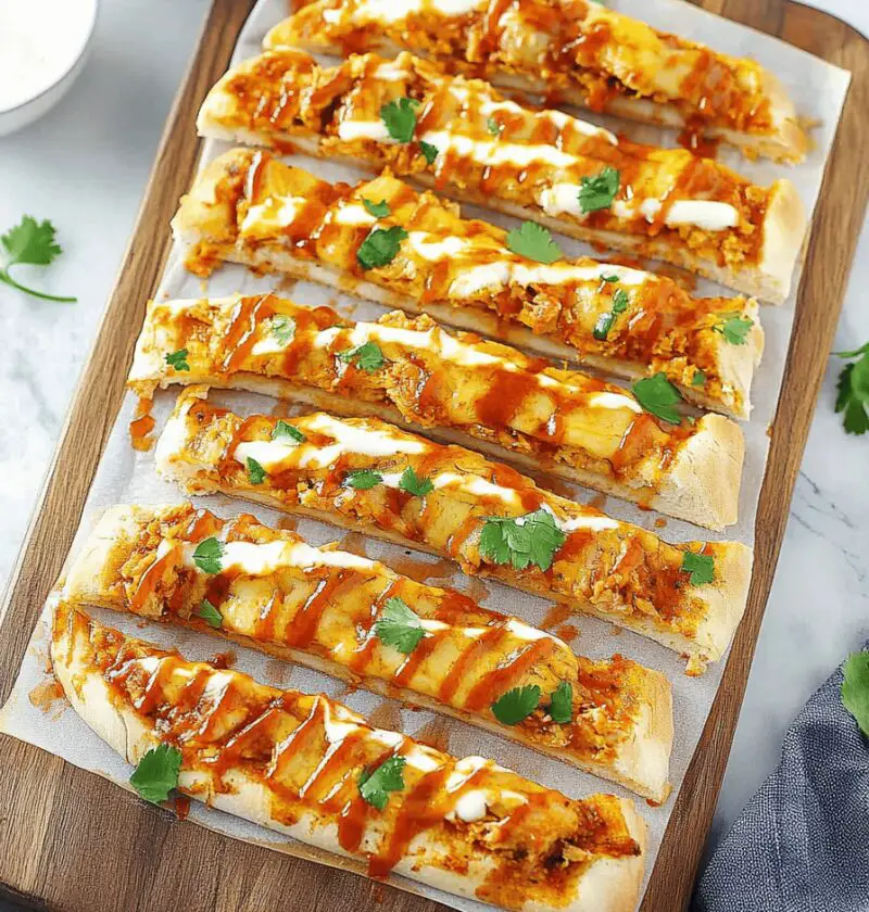 Buffalo Chicken Flatbread