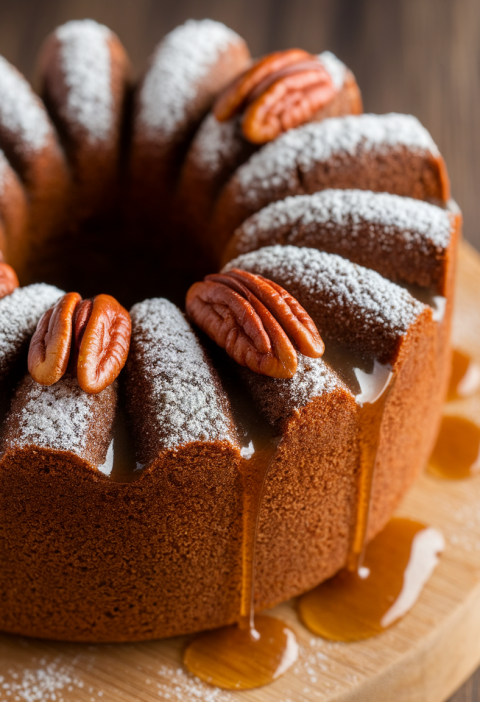 Butter Pecan Pound Cake Recipe