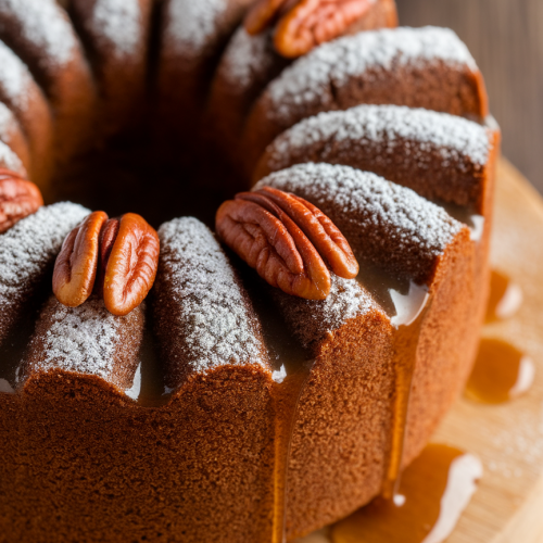Butter Pecan Pound Cake Recipe