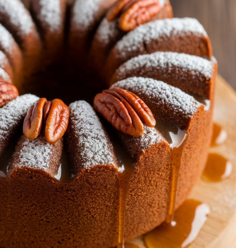 Butter Pecan Pound Cake Recipe