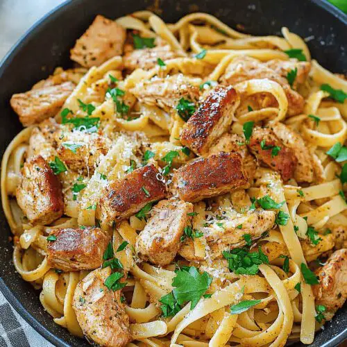 Cajun Chicken And Sausage Pasta