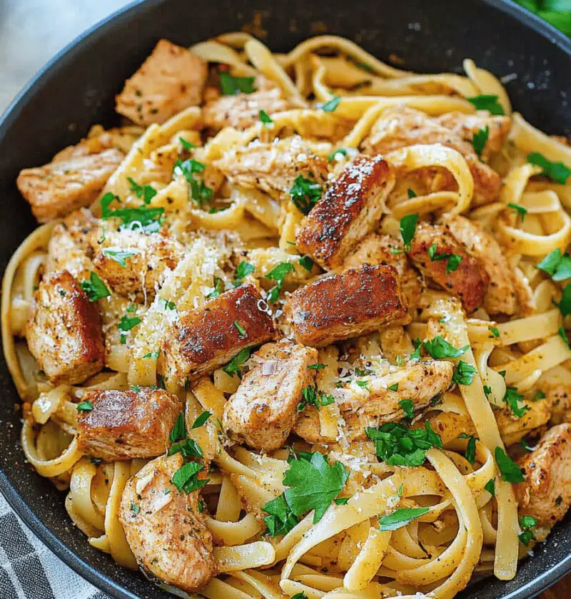 Cajun Chicken And Sausage Pasta