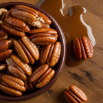 Homemade Turtle Candy With Pecans And Caramel