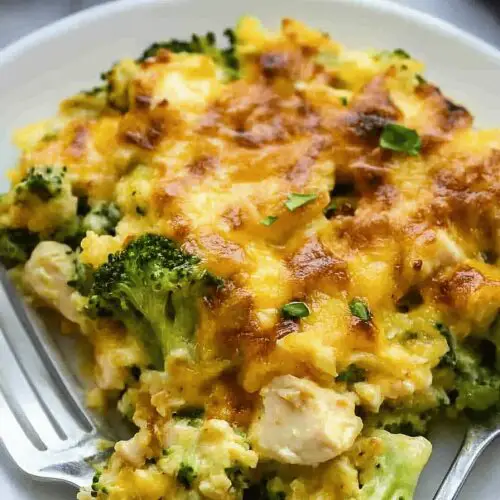 Cheesy Chicken Broccoli Casserole