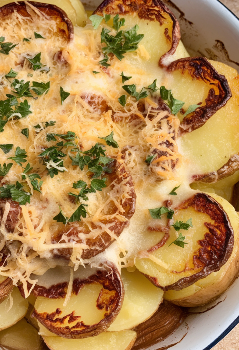 Cheesy Scalloped Potatoes Recipe