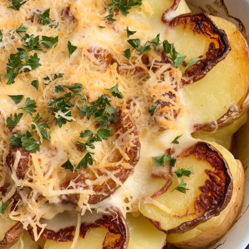 Cheesy Scalloped Potatoes Recipe