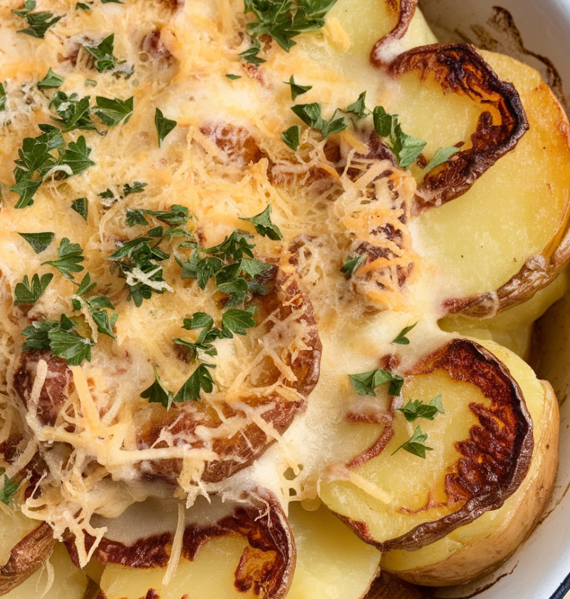 Cheesy Scalloped Potatoes Recipe