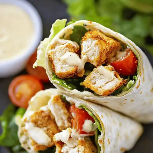 Chicken Caesar Wraps