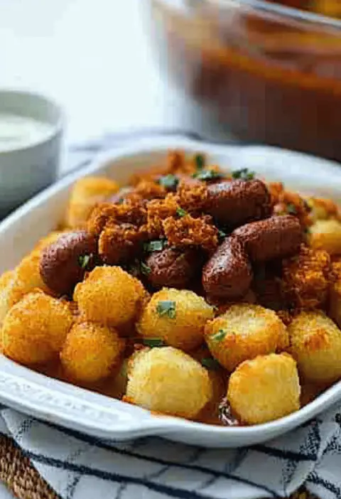 Chili Dog Casserole