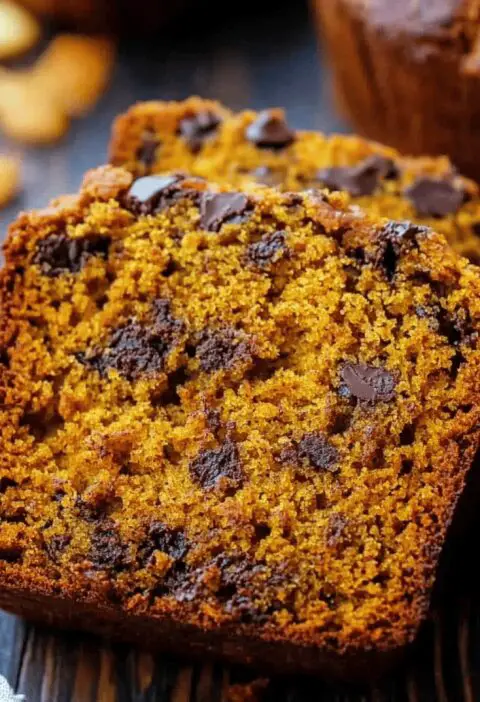 Chocolate Chip Pumpkin Bread
