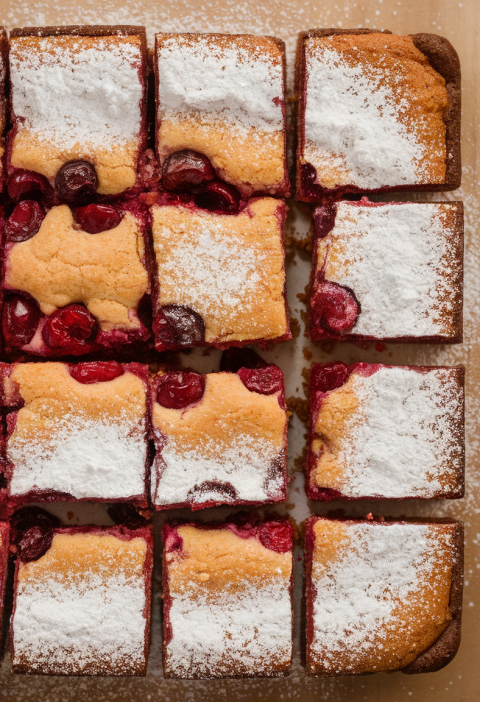 Christmas Cherry Bars