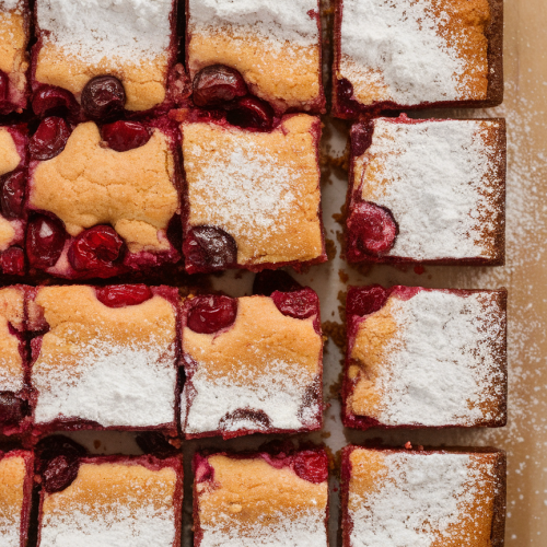 Christmas Cherry Bars