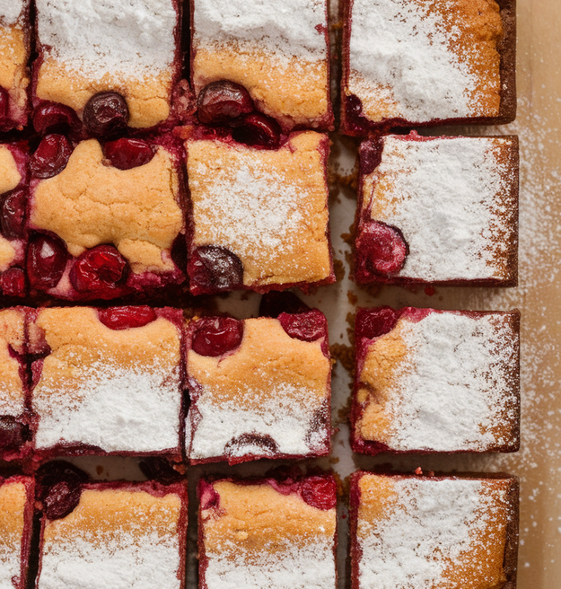 Christmas Cherry Bars