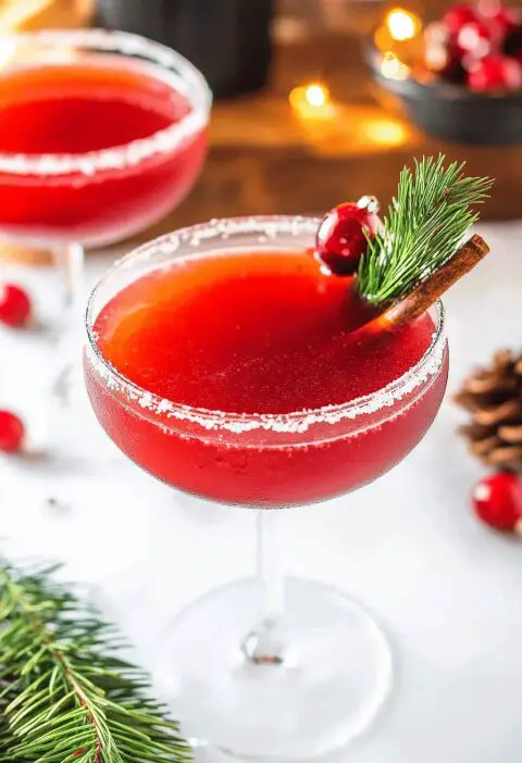 Christmas Cranberry Cocktail