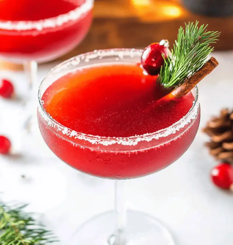 Christmas Cranberry Cocktail