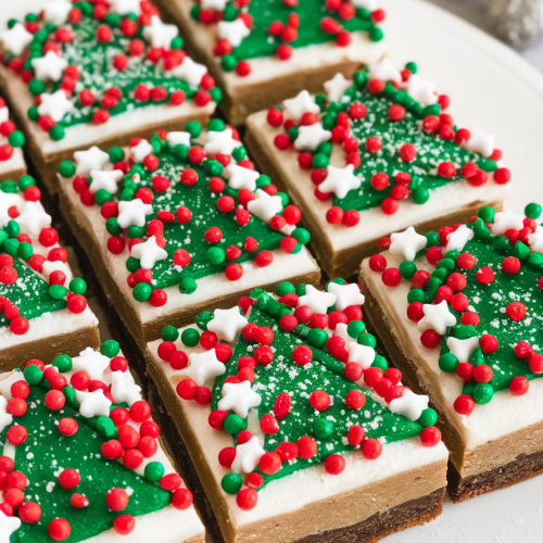 Christmas Mm Cookie Bars
