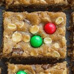 Christmas Shortbread Cookie Bars