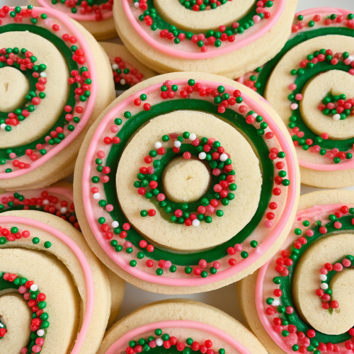 Christmas Pinwheel Cookies