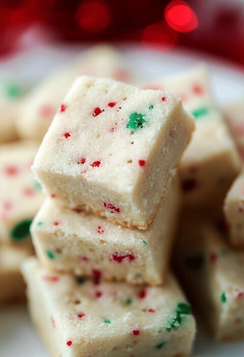 Christmas Shortbread Bites