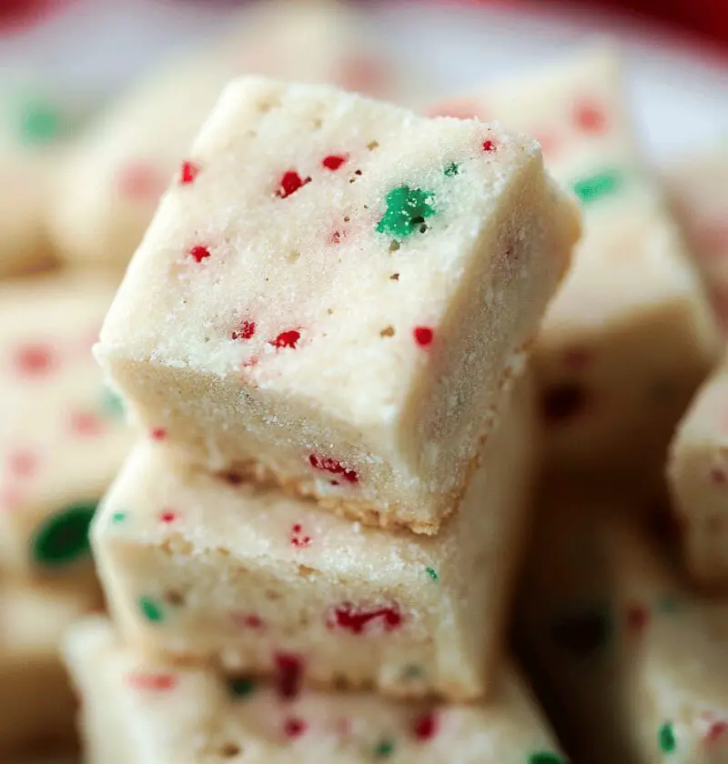 Christmas Shortbread Bites