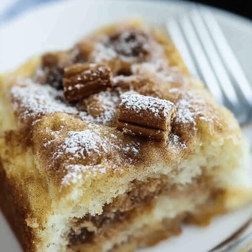 Cinnamon Roll Cake