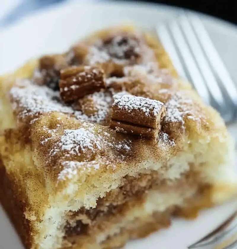 Cinnamon Roll Cake