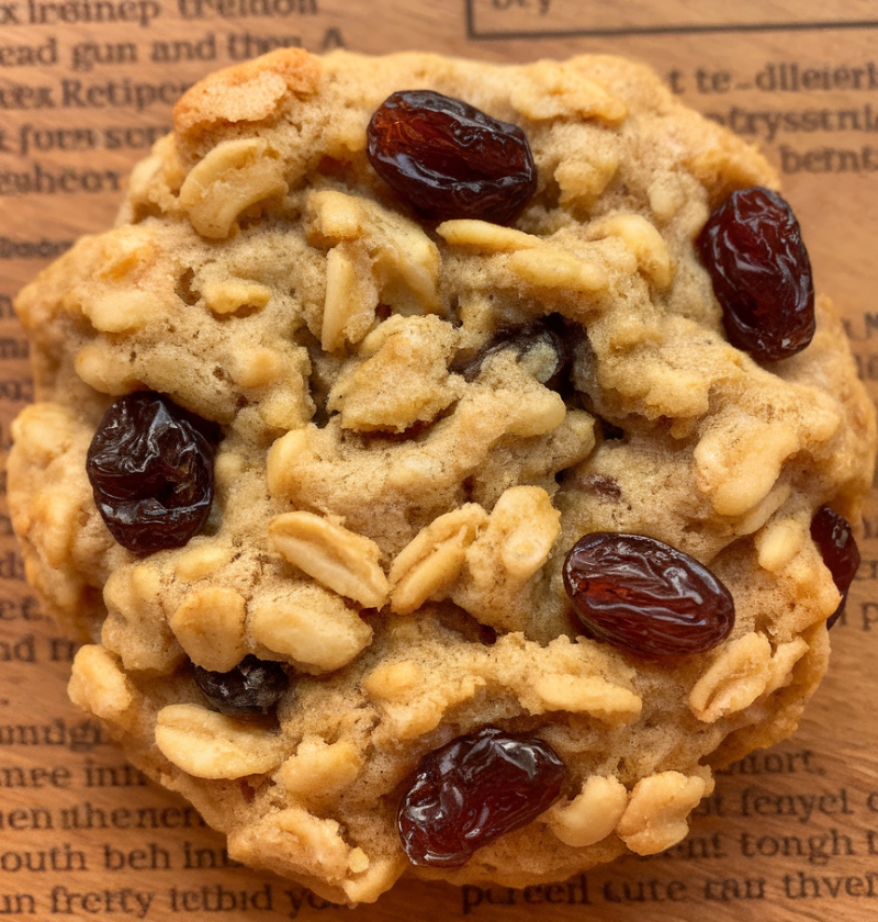 Classic Oatmeal Raisin Cookie Recipe