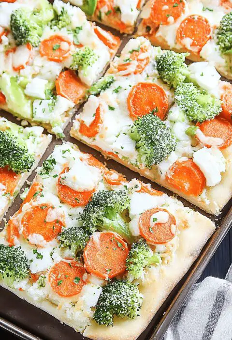 Cold Veggie Pizza
