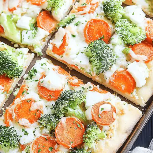 Cold Veggie Pizza