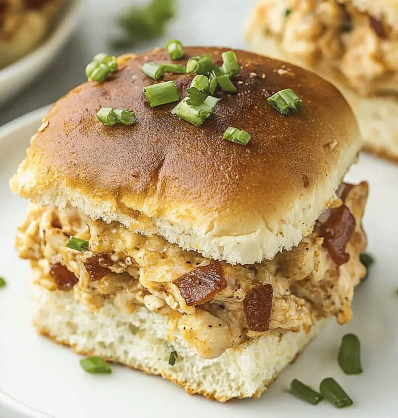 Crack Chicken Sliders