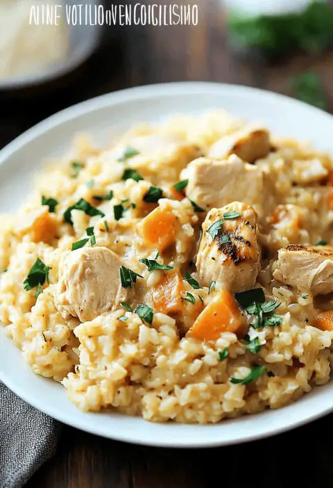 Creamy Chicken And Rice