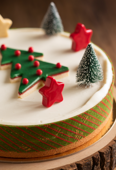 Creating A Little Debbie Christmas Tree Cheesecake